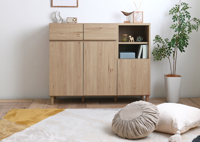 秋冬用ラグを使ったインテリア活用術