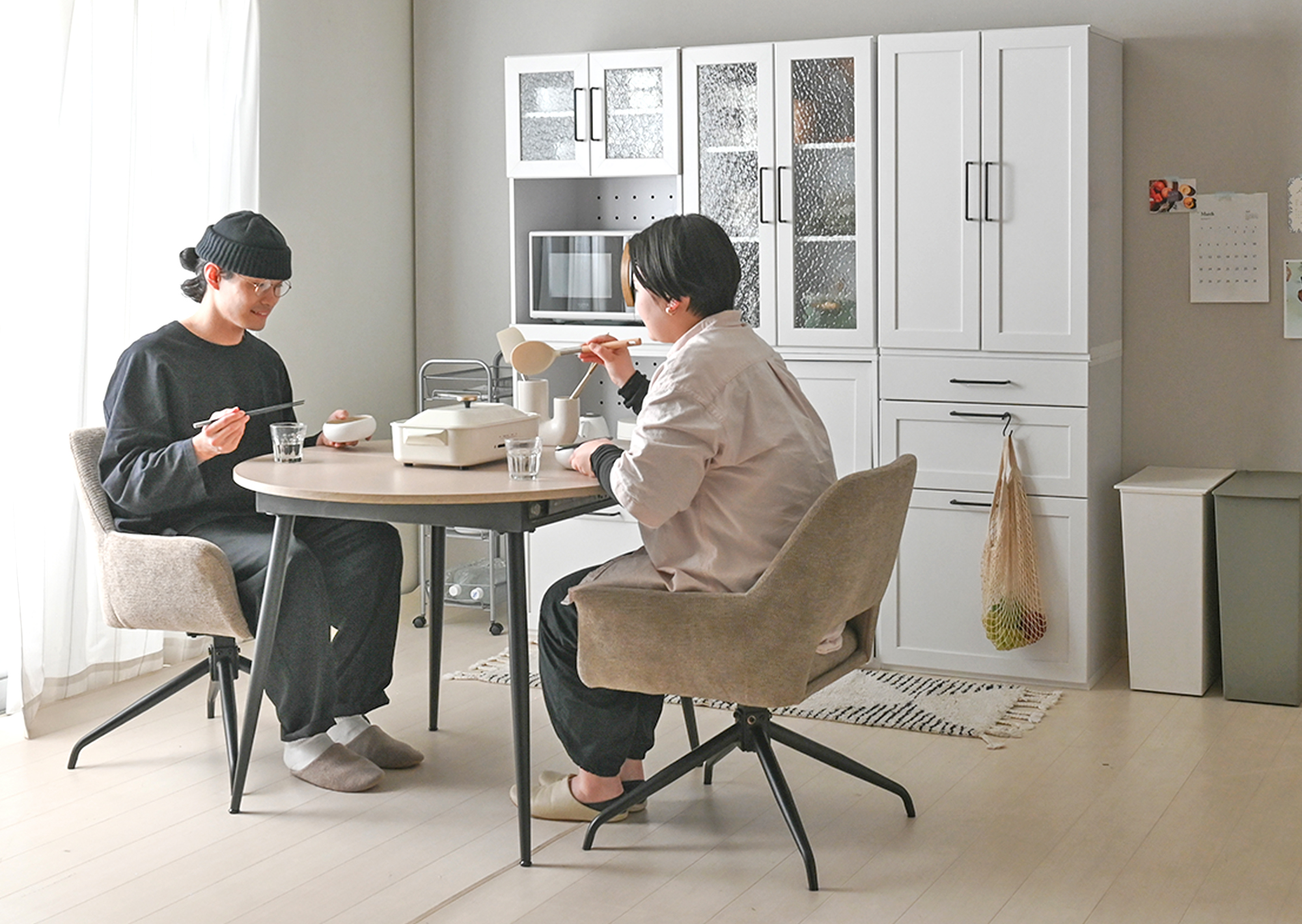 ふたりでも、家族でも。毎日の食卓を心地よくしてくれるダイニング