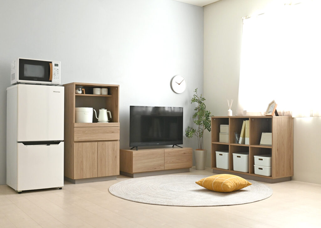 【6畳・ワンルーム】リビング家具の選び方
