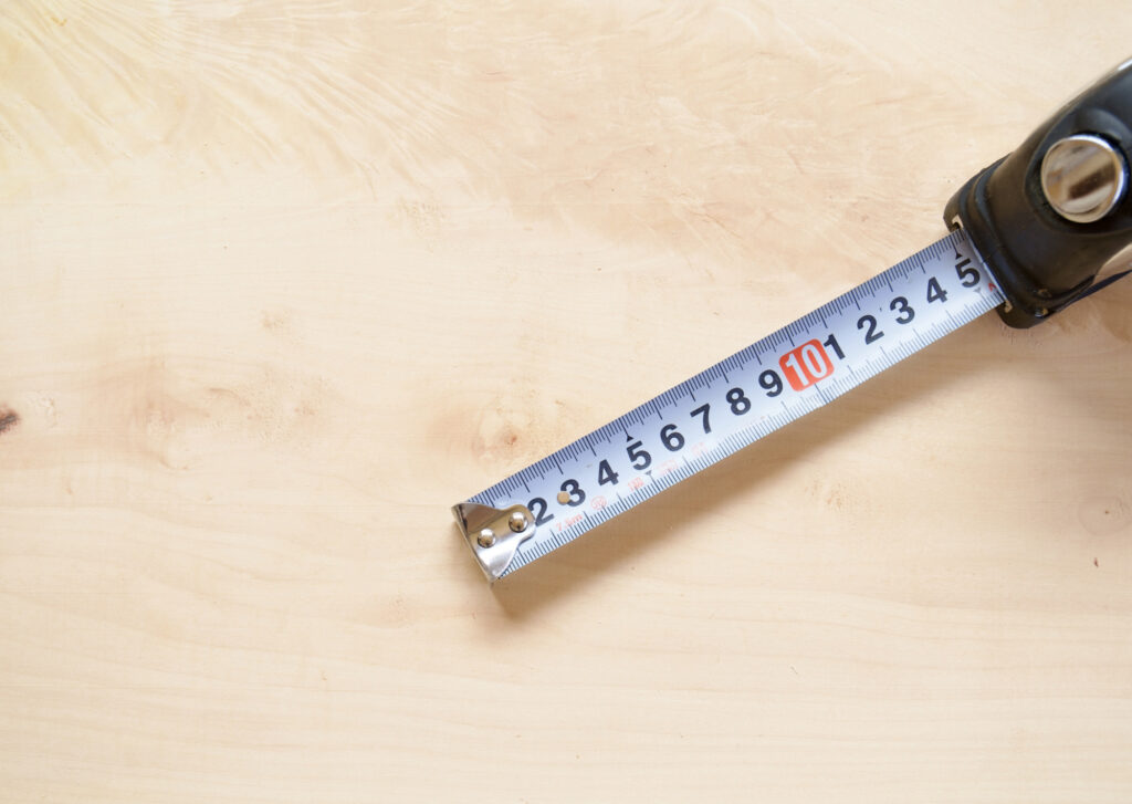 サイズの確認不足