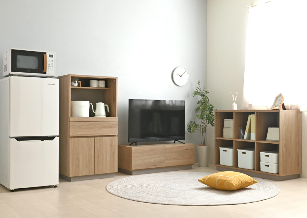 狭い部屋の収納アイデア