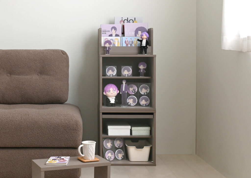 部屋で増える推し活グッズと上手に付き合う方法
